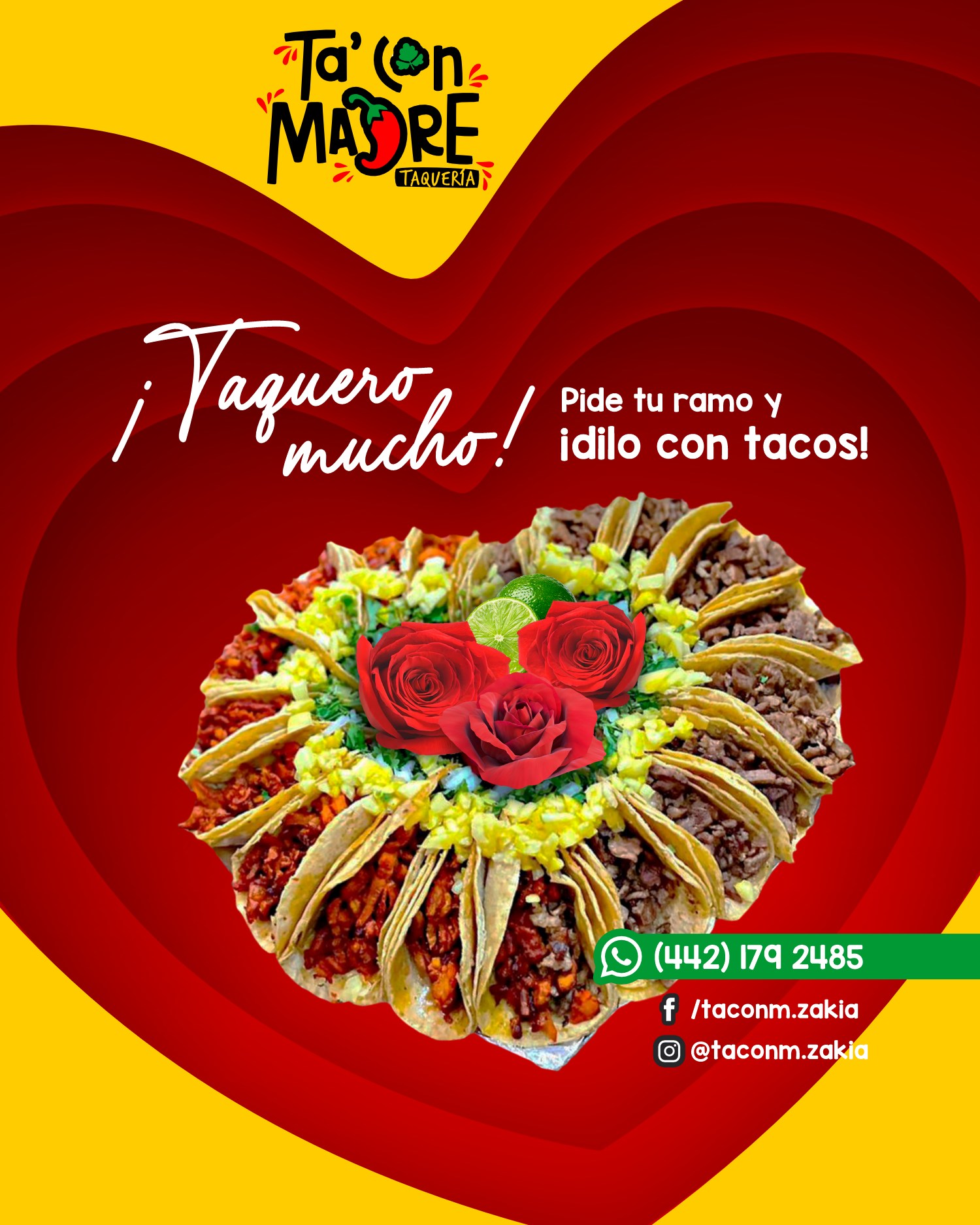 Ramo de tacos para regalar