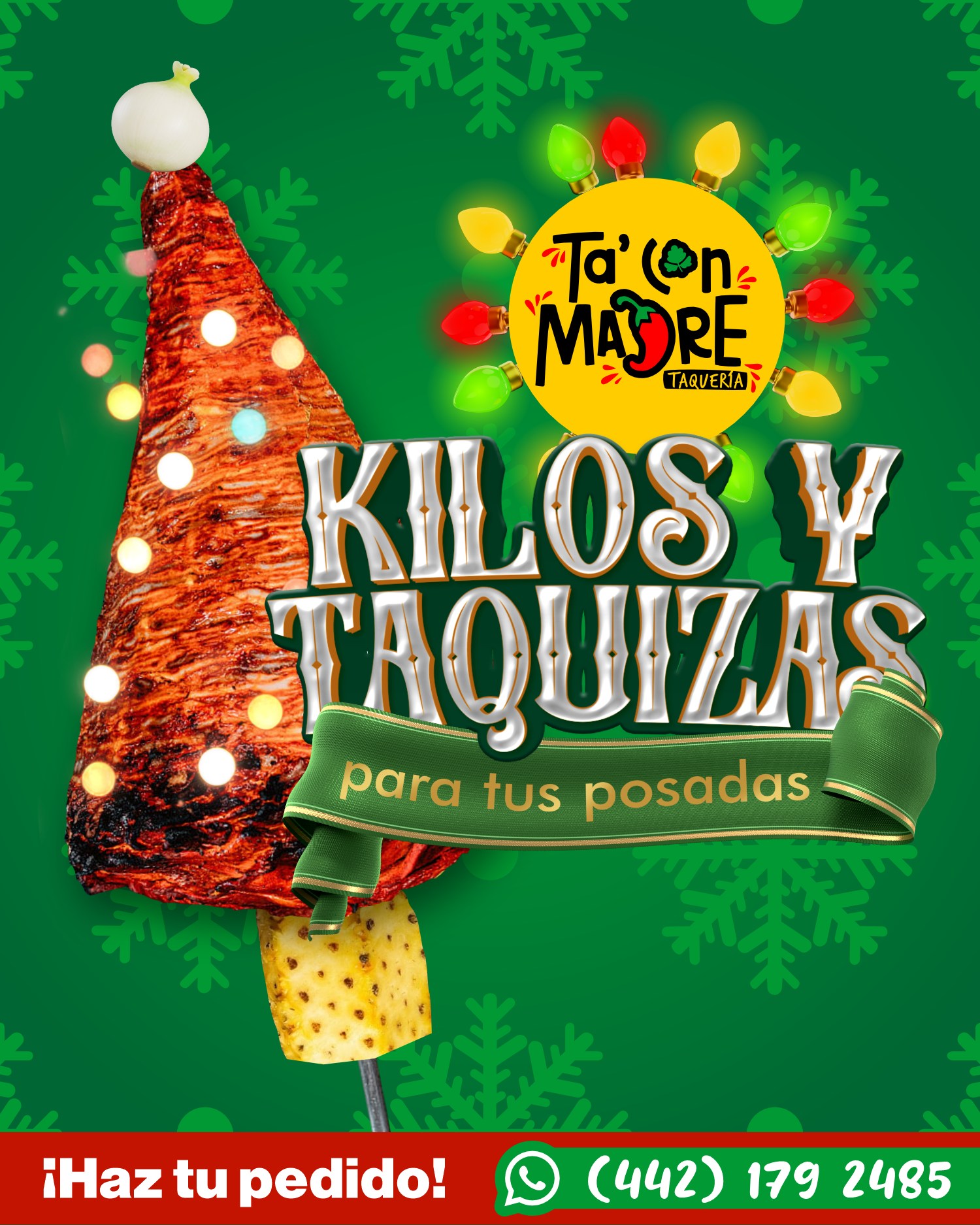Kilos y taquizas para posadas