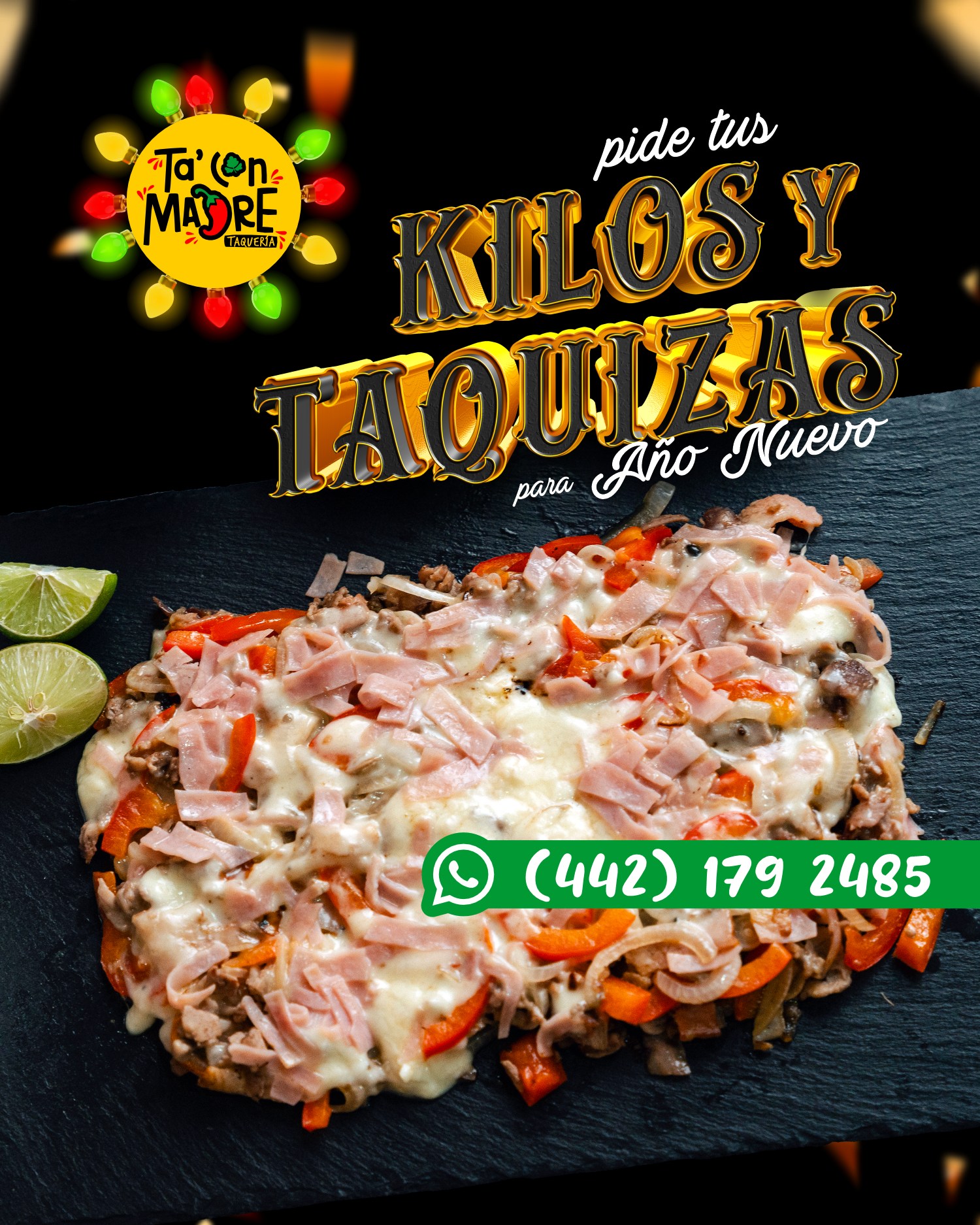 Kilos y taquizas para Año Nuevo
