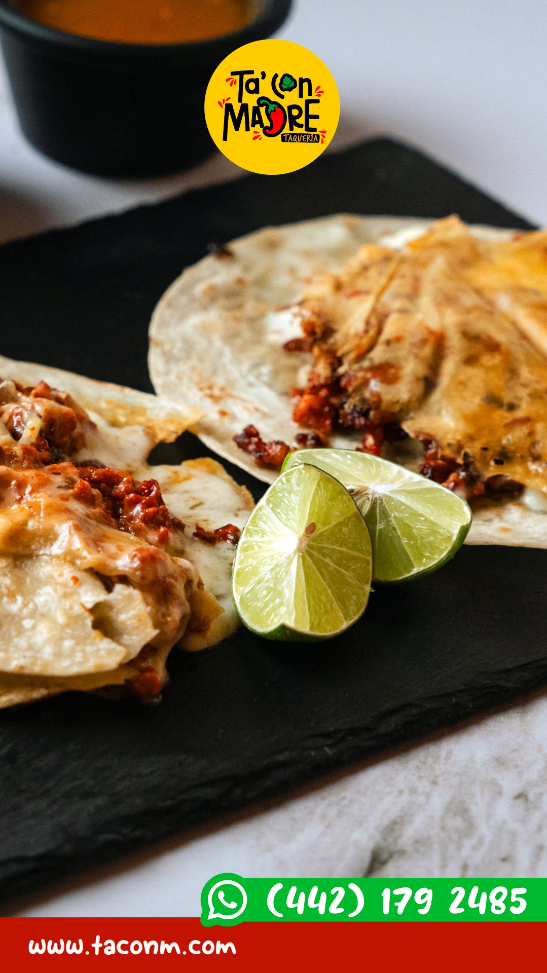 Tacos con limón